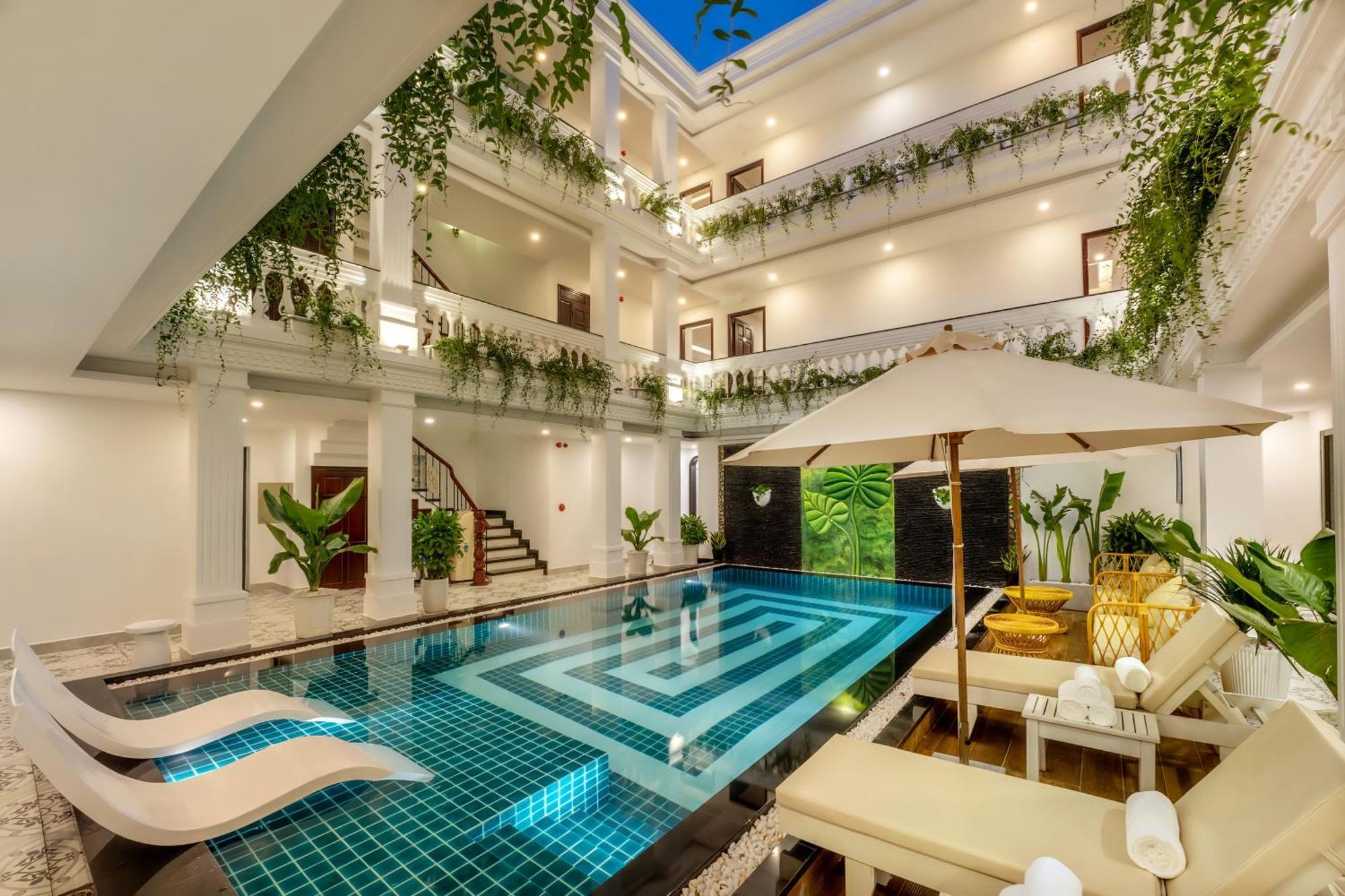 Ha Royal Boutique Hotel & Spa ฮอยอัน ภายนอก รูปภาพ