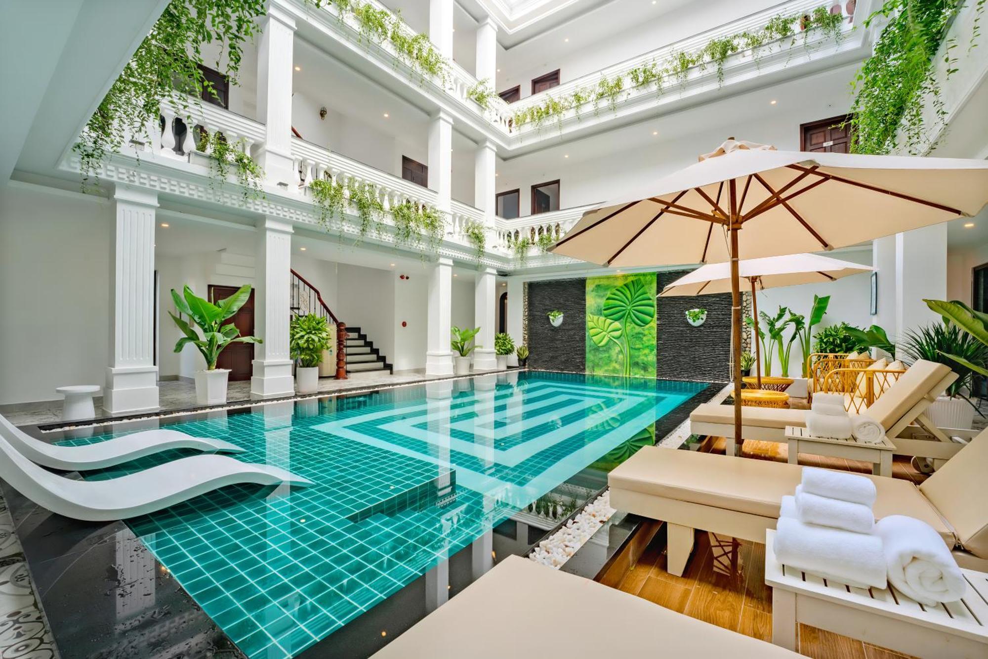 Ha Royal Boutique Hotel & Spa ฮอยอัน ภายนอก รูปภาพ